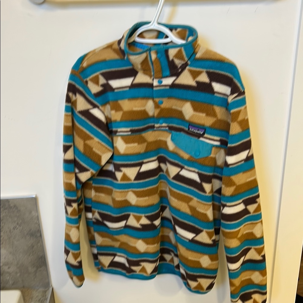 Patagonia Geometric Fleece Pullover